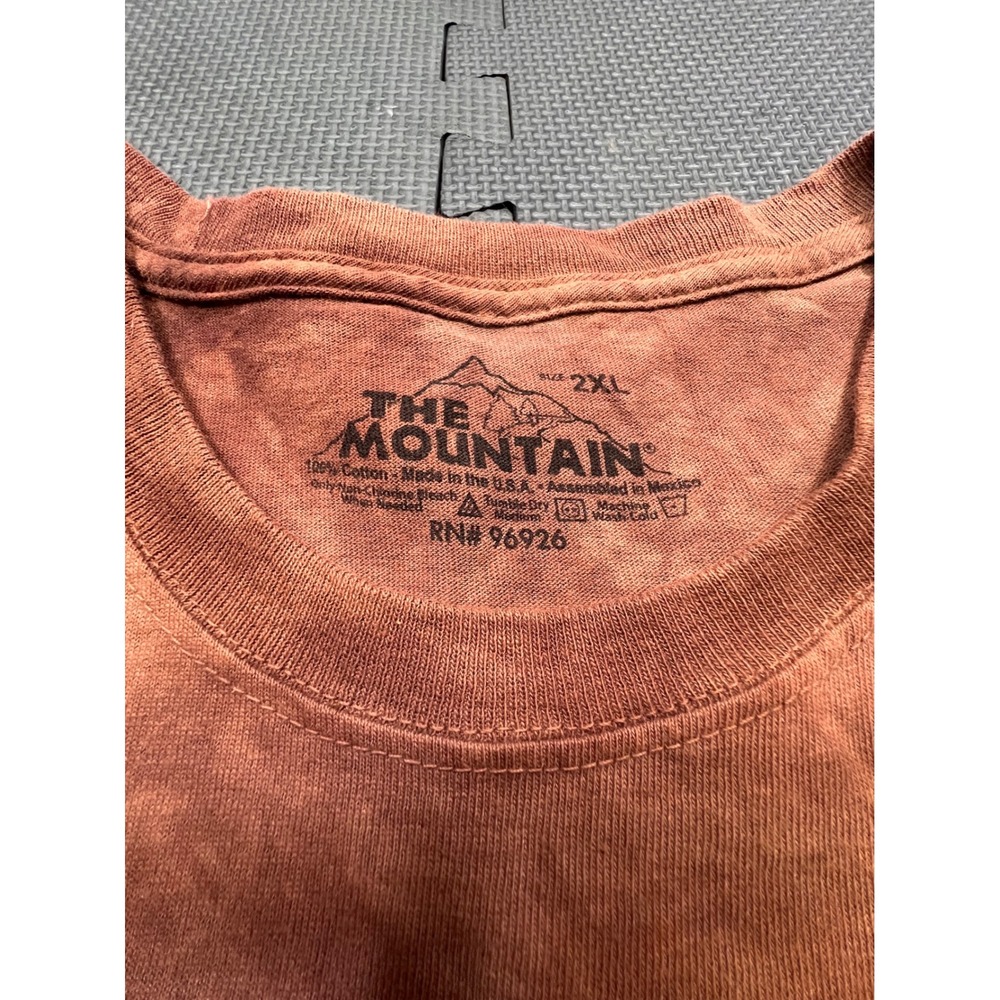 The Mountain Beagle‎ Dog Face Graphic Tie Dye acid T-Shirt sz 2XL Novelty 2011 - Picture 4 of 7